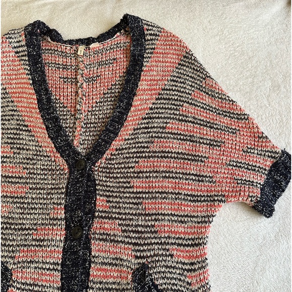 Moth Anthropologie Carrefour Jacquard Cardigan - Picture 7 of 10